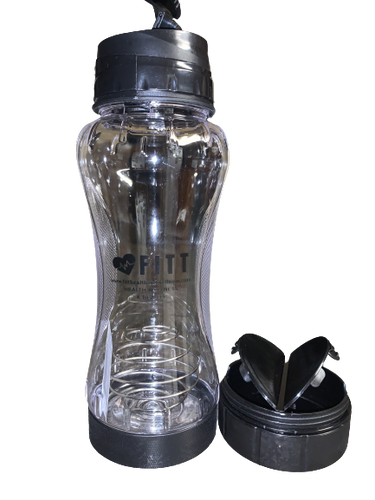 FITT 22oz Water & Shaker Bottle