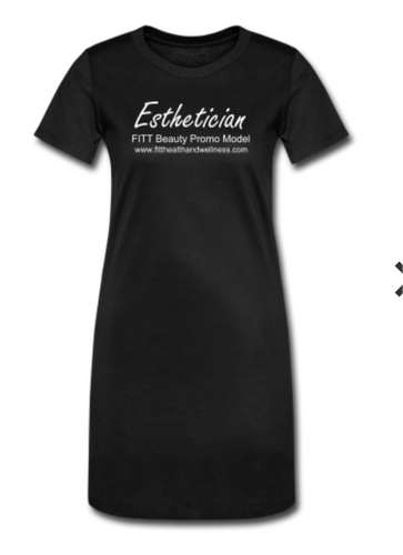 Esthetician Professional Black Dress